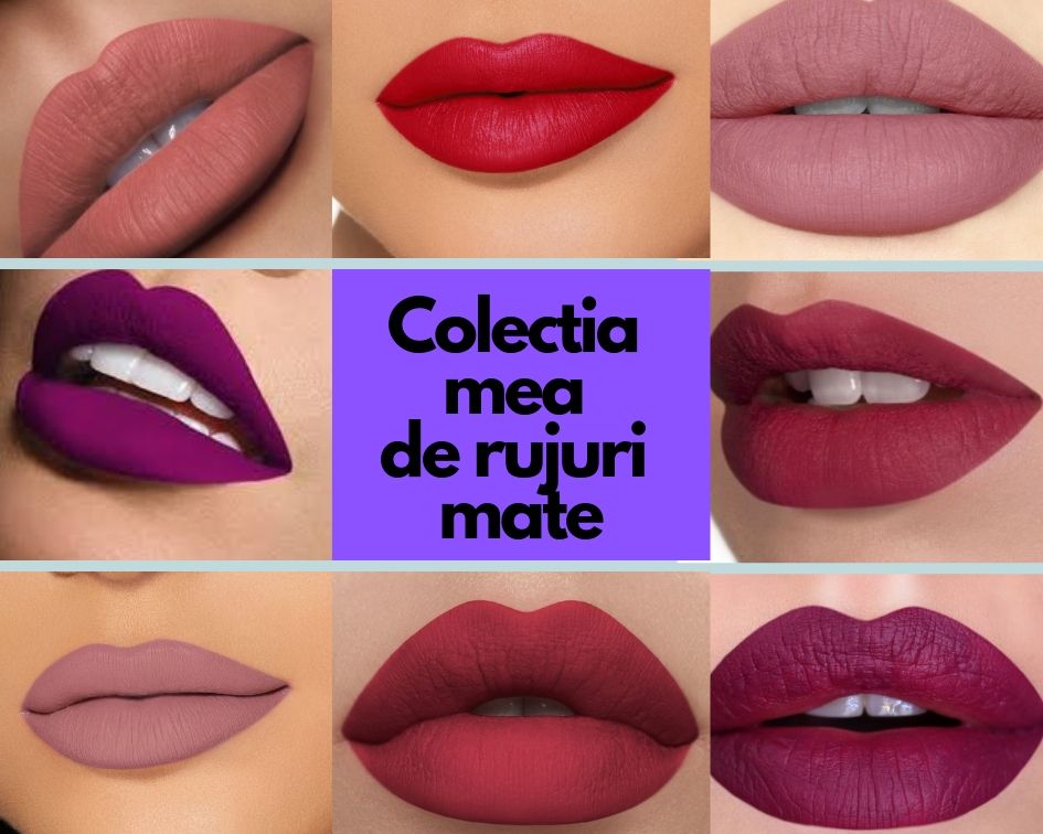 Vasta mea colectie de rujuri&nbsp;mate