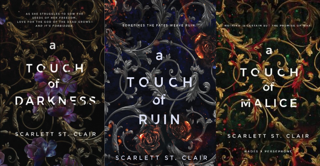 A Touch of Darkness series by Scarlett St.&nbsp;Clair